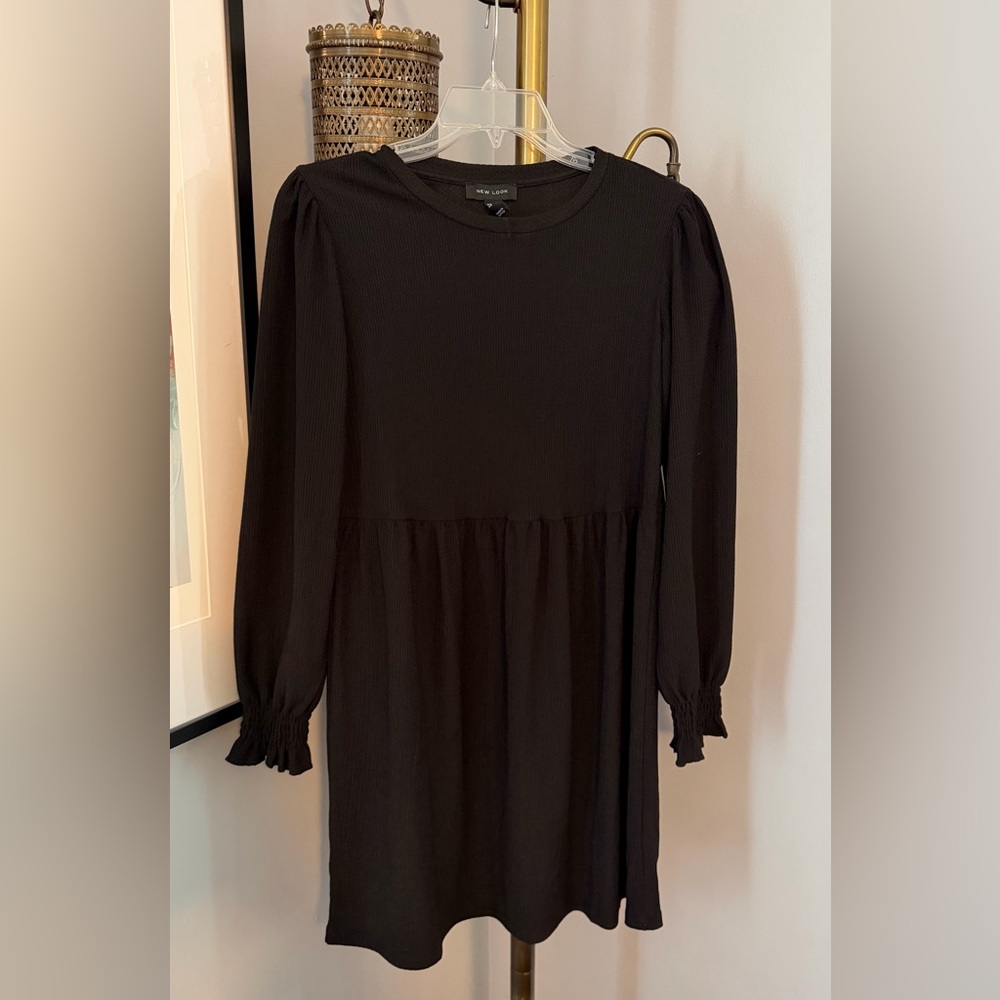 New Look Black Mini Dress, Sz US 4